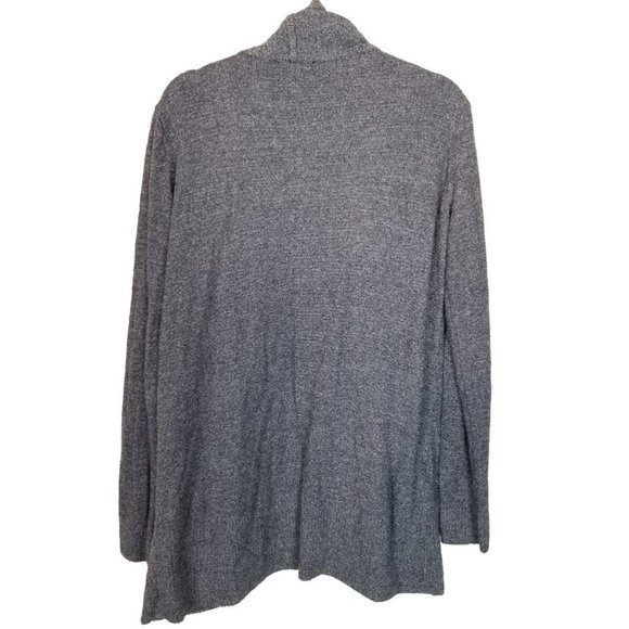 Barefoot Dreams Womens Gray Open Front CozyChic Li - Picture 8 of 9
